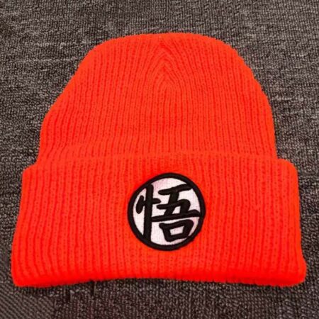 Czapka zimowa Dragon Ball - Kanji (pomarańczowa)