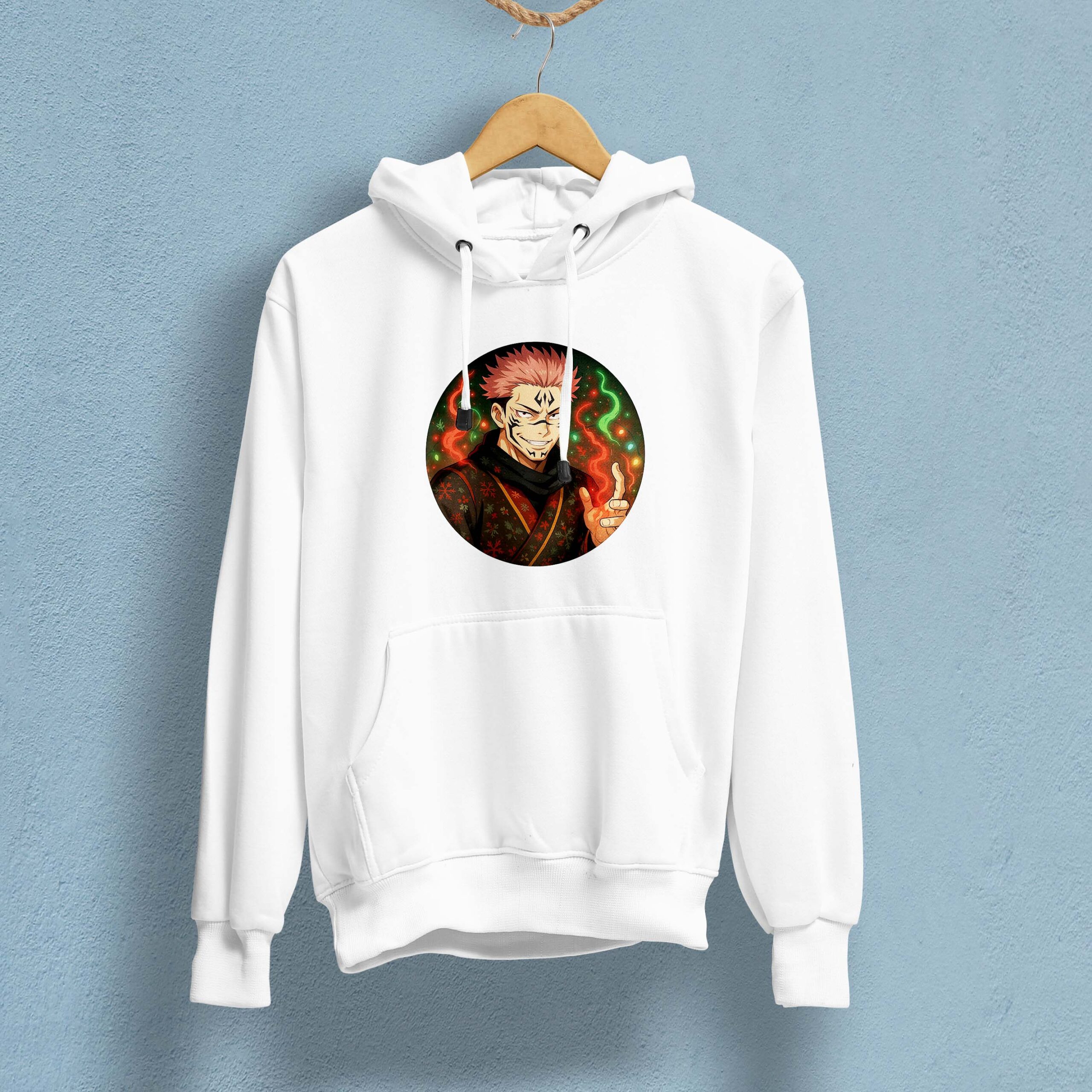 Bluza Świąteczna – Jujutsu Kaisen Sukuna - obrazek 2