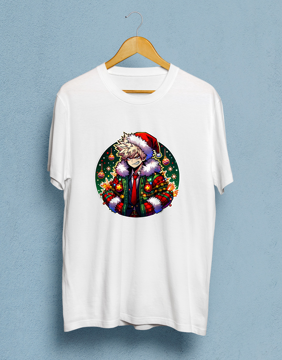 Koszulka Świąteczna - Boku no hero Academia Katsuki-Bakugo - obrazek 2