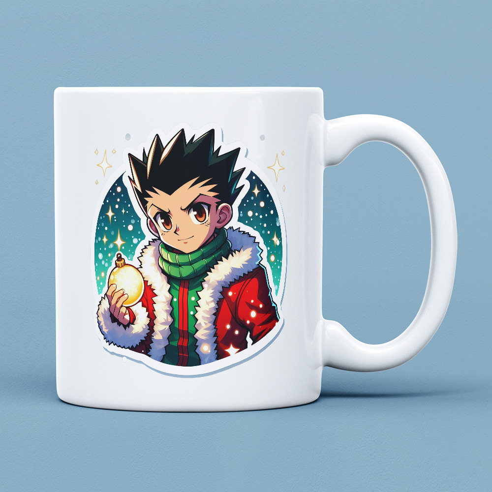 Świąteczny Kubek - Hunter x Hunter Gon