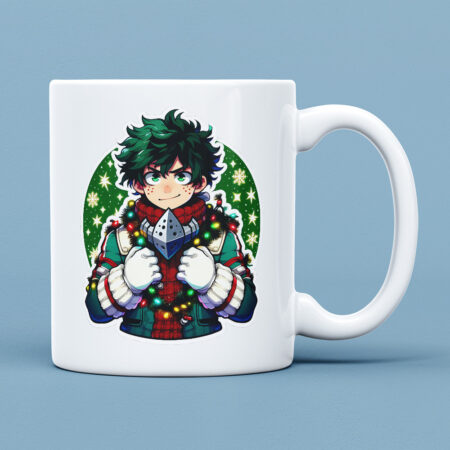Świąteczny Kubek - Boku no hero Academia Izuku