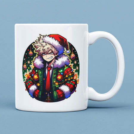 Świąteczny Kubek - Boku no hero Academia Katsuki-Bakugo