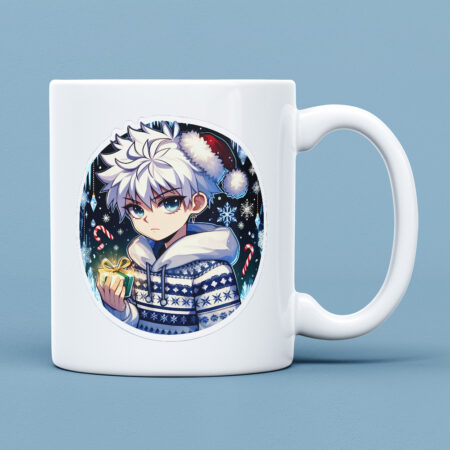 Świąteczny Kubek - Hunter x Hunter Killua