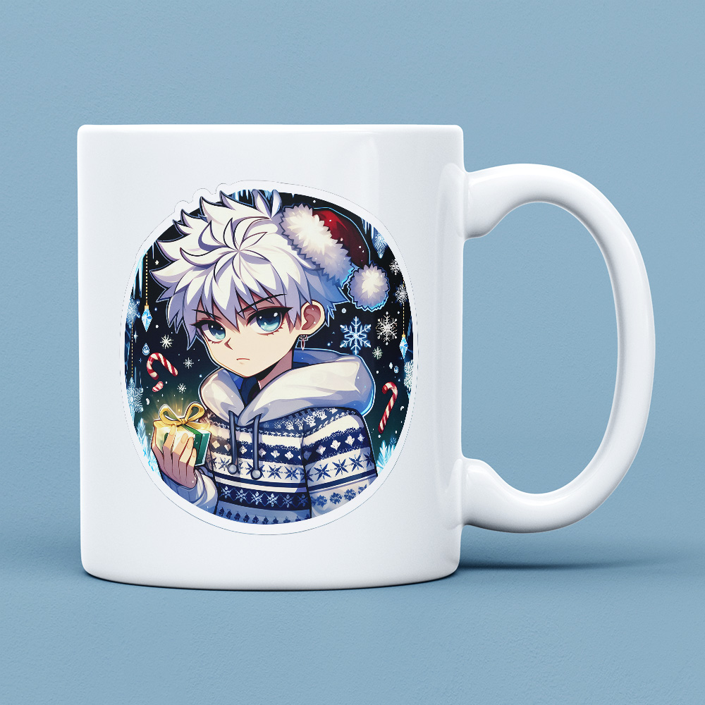 Świąteczny Kubek - Hunter x Hunter Killua