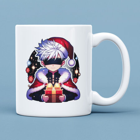 Świąteczny Kubek - Jujutsu Kaisen Satoru Gojo