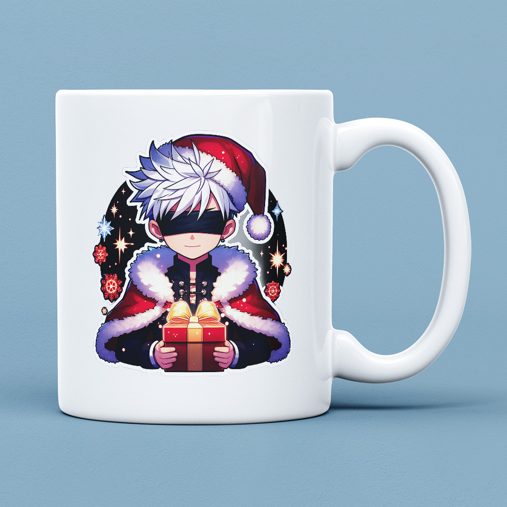 Świąteczny Kubek - Jujutsu Kaisen Satoru Gojo