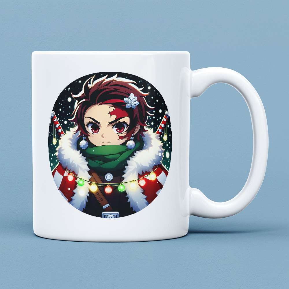 Świąteczny Kubek - Demon Slayer Tanjiro