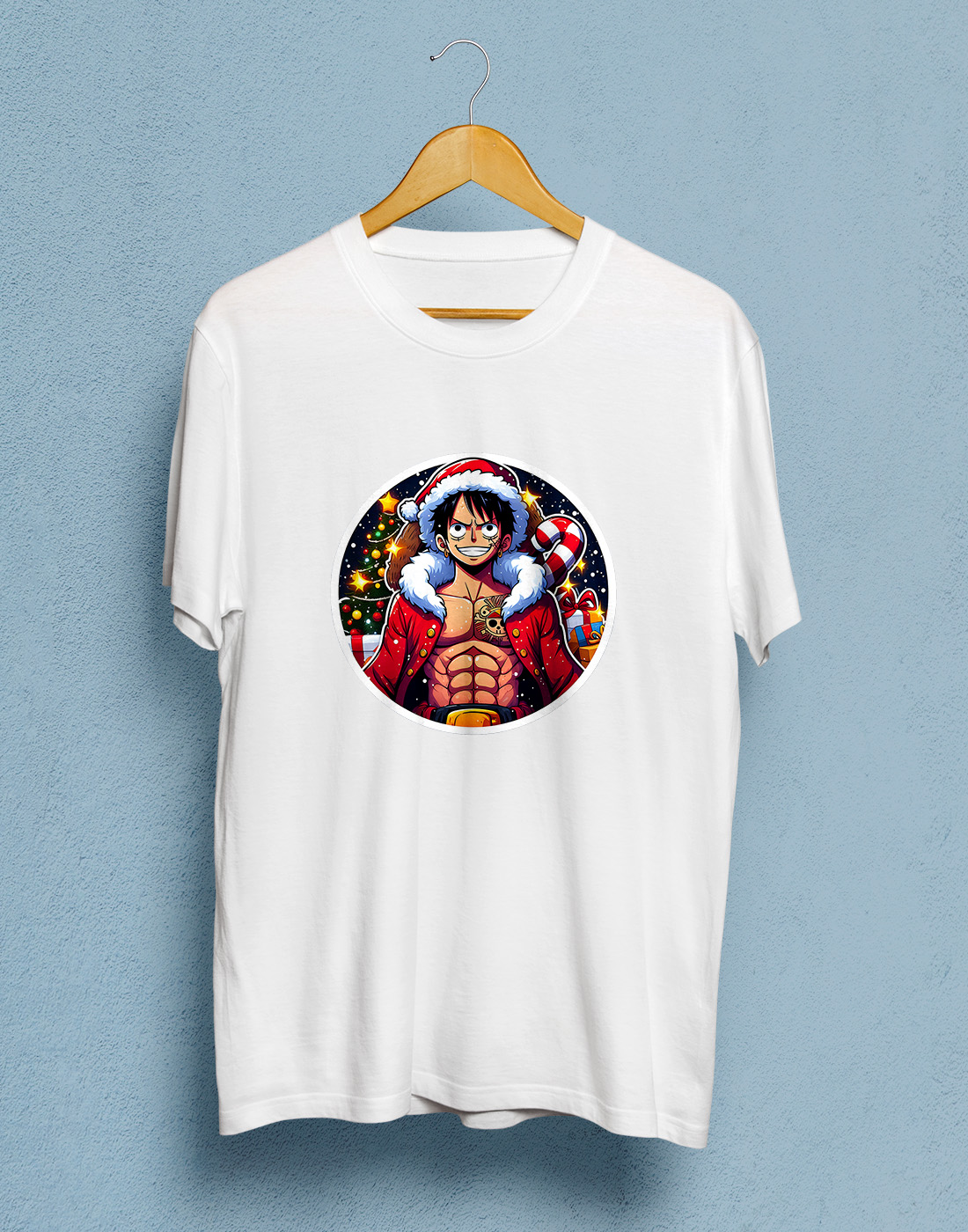 Koszulka Świąteczna - One Piece Luffy