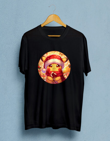 Koszulka Świąteczna - Pokemon Pikachu