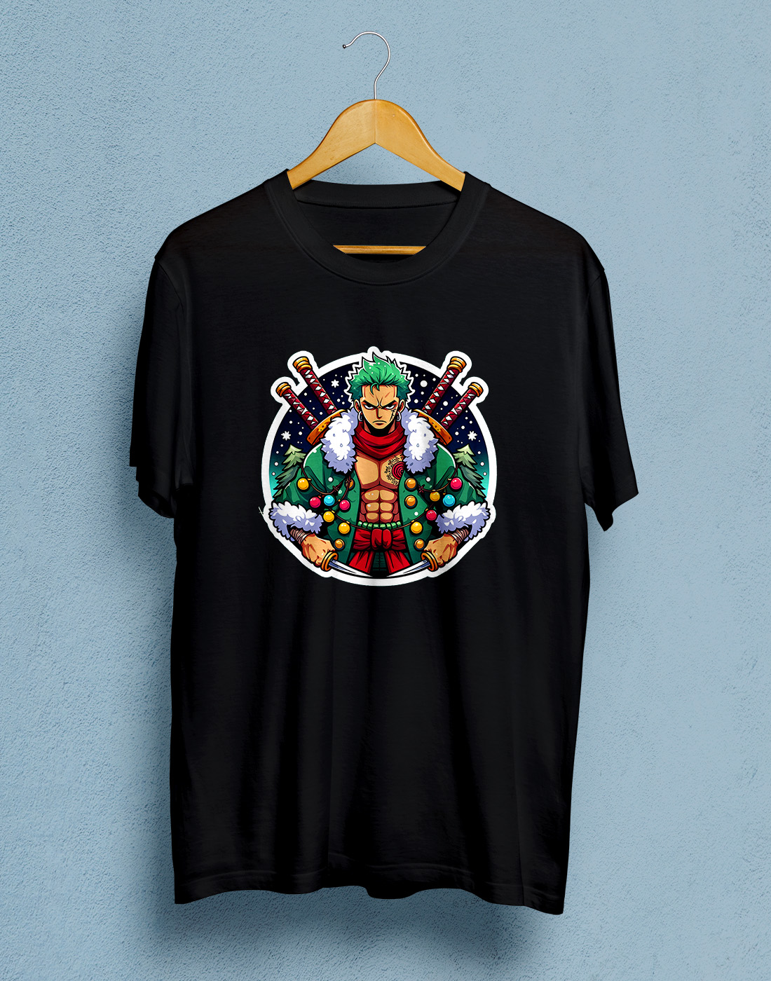 Koszulka Świąteczna - One Piece Zoro